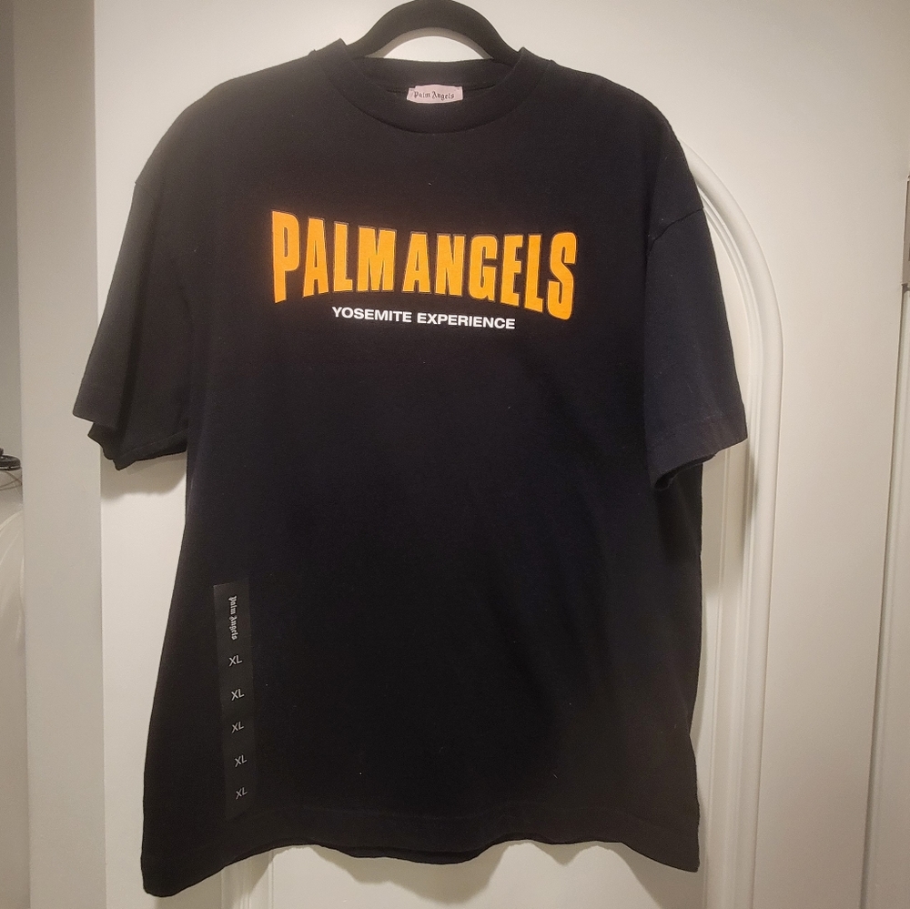 Mens Palm Angels black tshirt